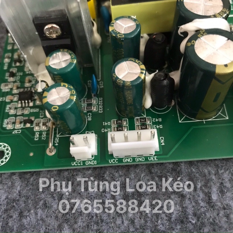 Board Nguồn Loa Kéo 28 và 30v Đôi +-