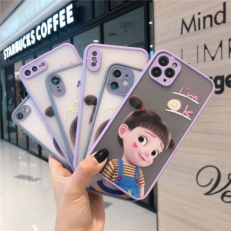 Ốp lưng iphone bảo vệ camera I'm Ok con trai  6/6s/7/8/plus/x/xs/xr/xs max/11/pro/pro max/12 - Alo Shop