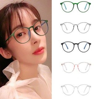 Mắt Kính Gọng Tròn Chống Bức Xạ Phong Cách Retro Dành Cho Nữ