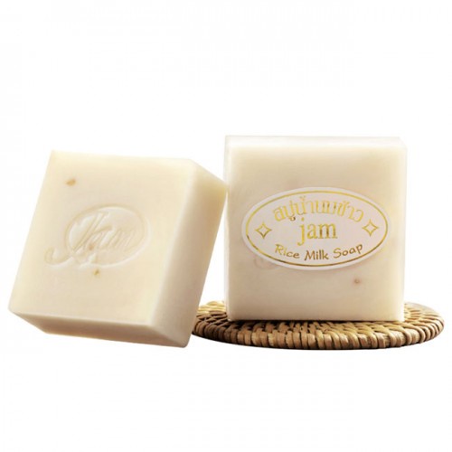 Combo Lốc 12 Xà Phòng Cám Gạo Thái Lan Jam Rice Milk Soap