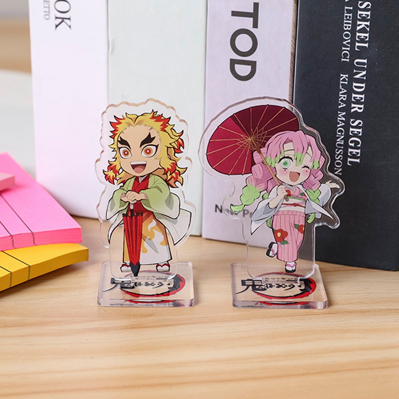 Mô hình nhân vật Demon Slayer trưng bày bằng nhựa 8cm