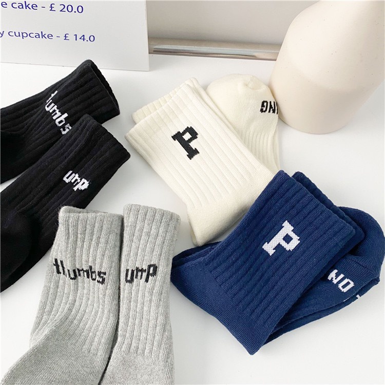 Tất vớ nam nữ cổ cao unisex vải co giãn bốn chiều nhiều màu sắc - T05