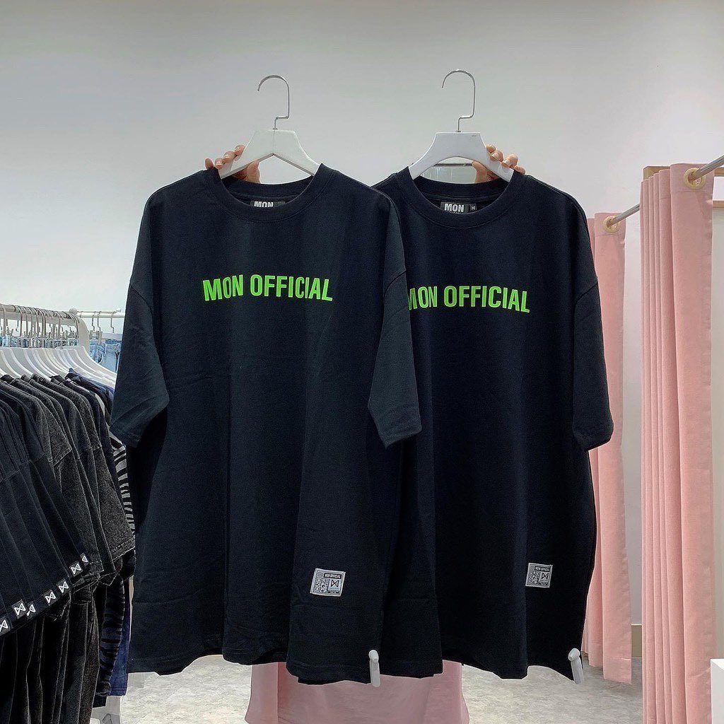 Áo Thun Local brand Unisex Mon Official Cotton 4 Chiều SS1