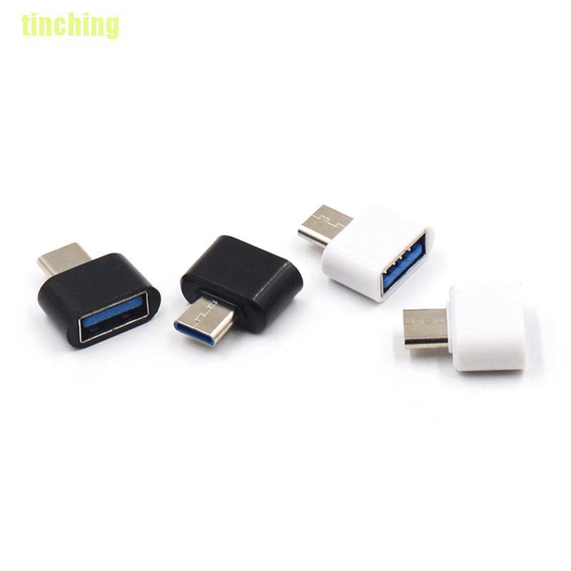 Set 2 Đầu Chuyển Đổi Otg Usb Type C Tinching11 Sang Usb 2.0 Otg Chuyên Dụng