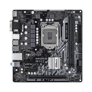 Mainboard ASROCK H510M-HVS/R2.0 (Intel H510, Socket 1200, m-ATX, 2 khe Ram DDR4) (Hàng mới chính hãng)