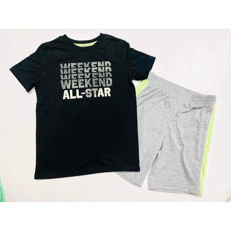 Bộ thun bé trai cat&amp;jack xuất xịn 4tuổi đến 16 tuổi (tầm 16kg đến 52kg)