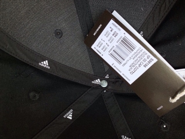 Nón adidas 3 sọc trắng