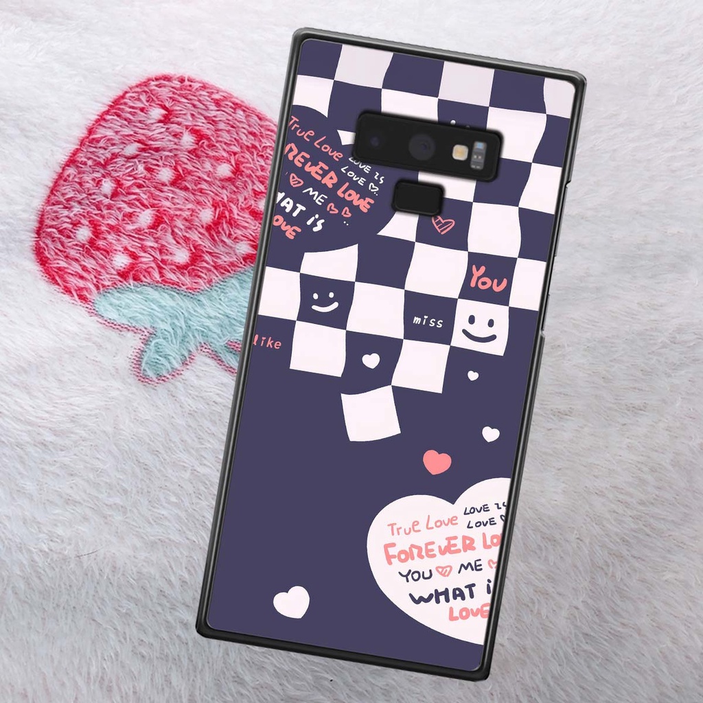 Ốp Samsung Note 9 in hình trái tim, caro kẹo ngọt đầy cá tính siêu đẹp siêu chất