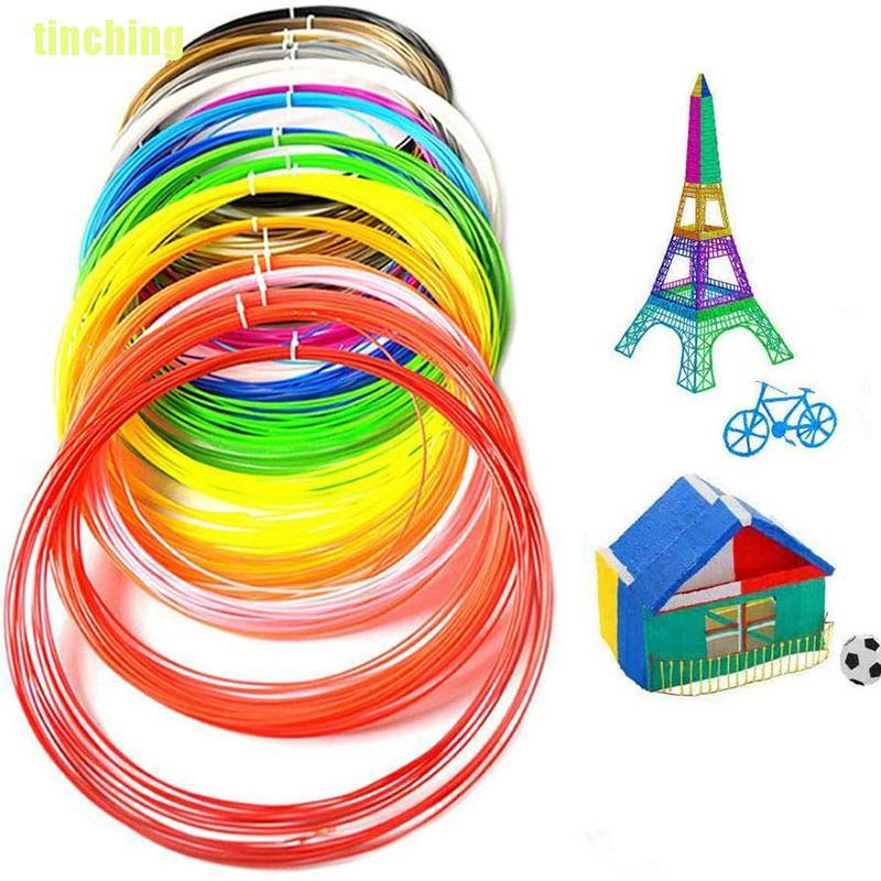 Cuộn Dây Bút In 3d 12 Màu 1.75mm Dài 3m