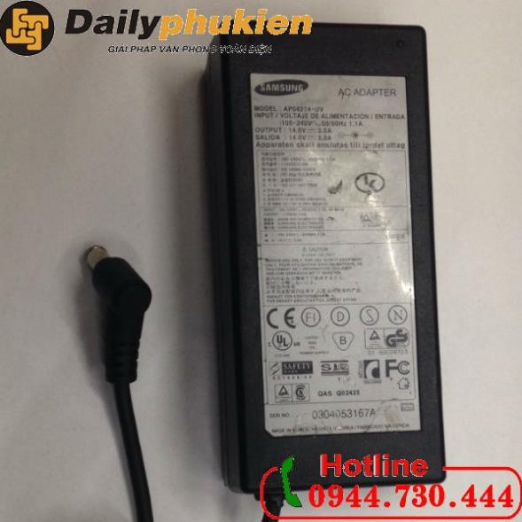 Adapter màn hình samsung 14v 3a tháo máy chính hãng Hàng chính hãng