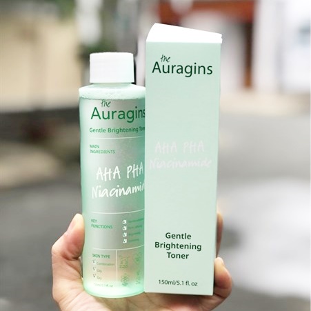 Nước Hoa Hồng Sáng Da The Auragins Gentle Brightening Toner 150ml