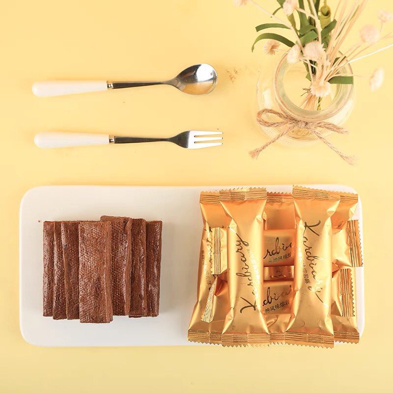 [ Sẵn hàng ] Bánh ngọt Crisp Truffle Chocolate Trà sữa / Caramel gói 158g