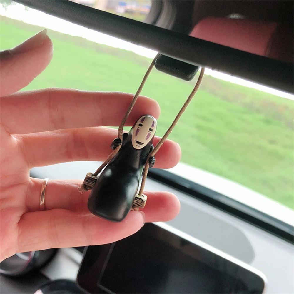 Đồ Chơi Nhân Vật Vô Diện Trong Spirited Away Trang Trí Xe Hơi