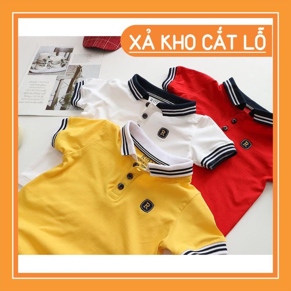Combo 2 áo Polo cho Bé Trai cao cấp (9-29kg)- Royal KIDS