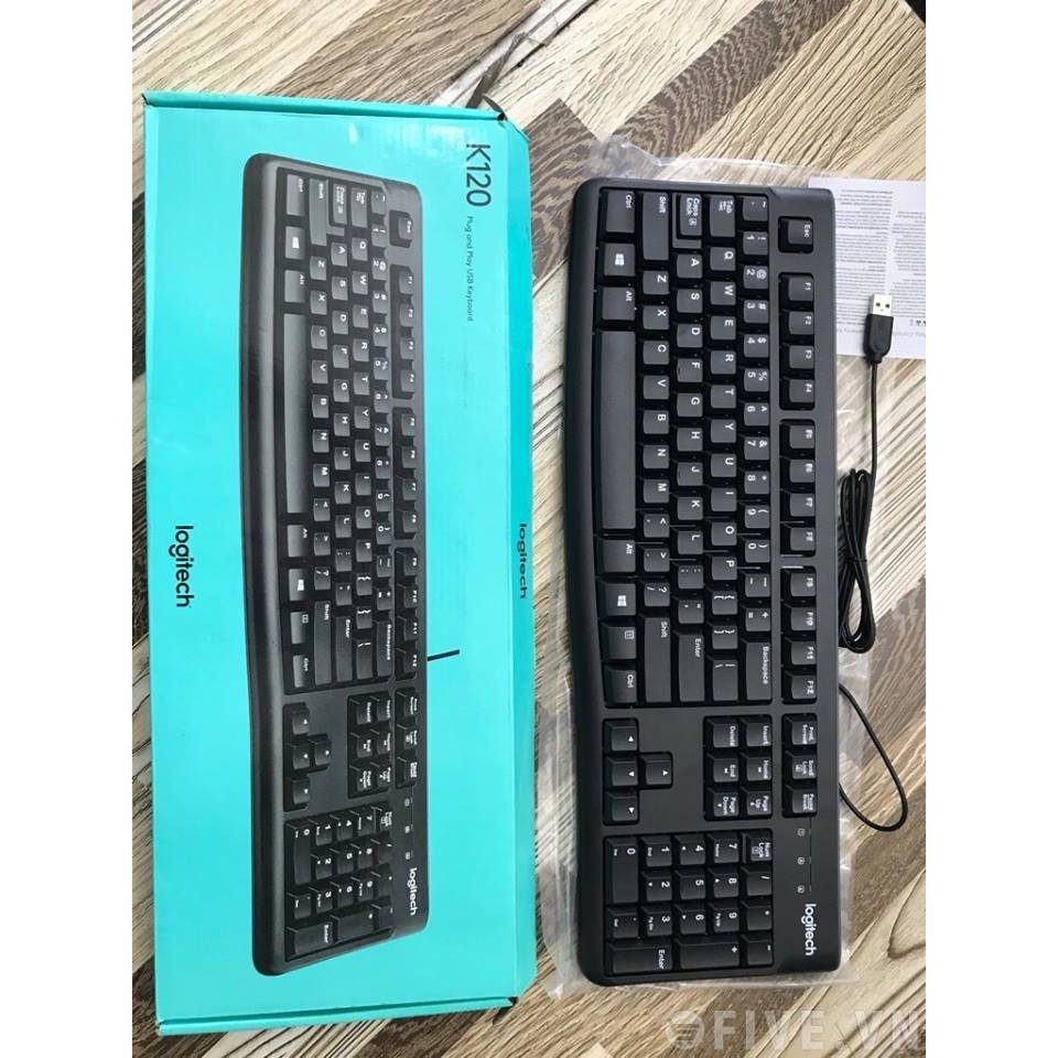Bàn Phím Có Dây Logitech K120 sẽ | BigBuy360 - bigbuy360.vn