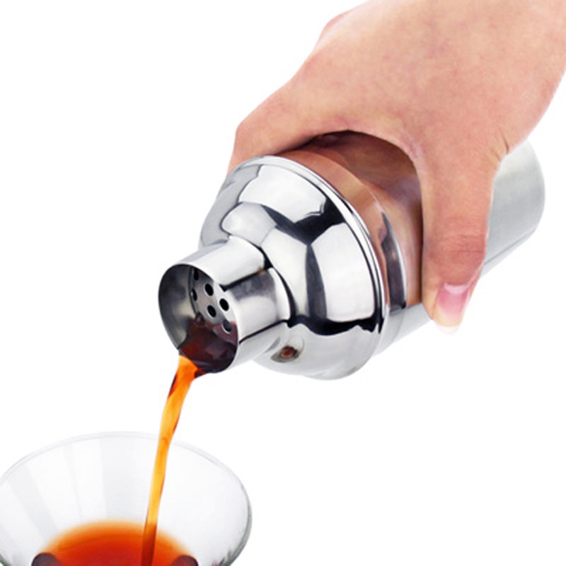 Set 13 Dụng Cụ Pha Chế Cocktail Bằng Thép Không Gỉ 600 / 750ML Đứng