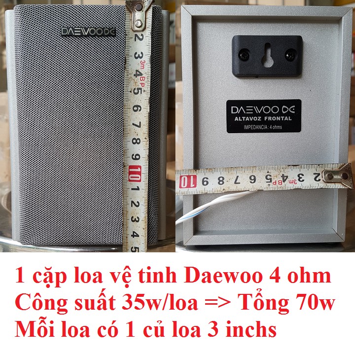 1 cặp Loa vệ tinh các loại hàng Châu Âu