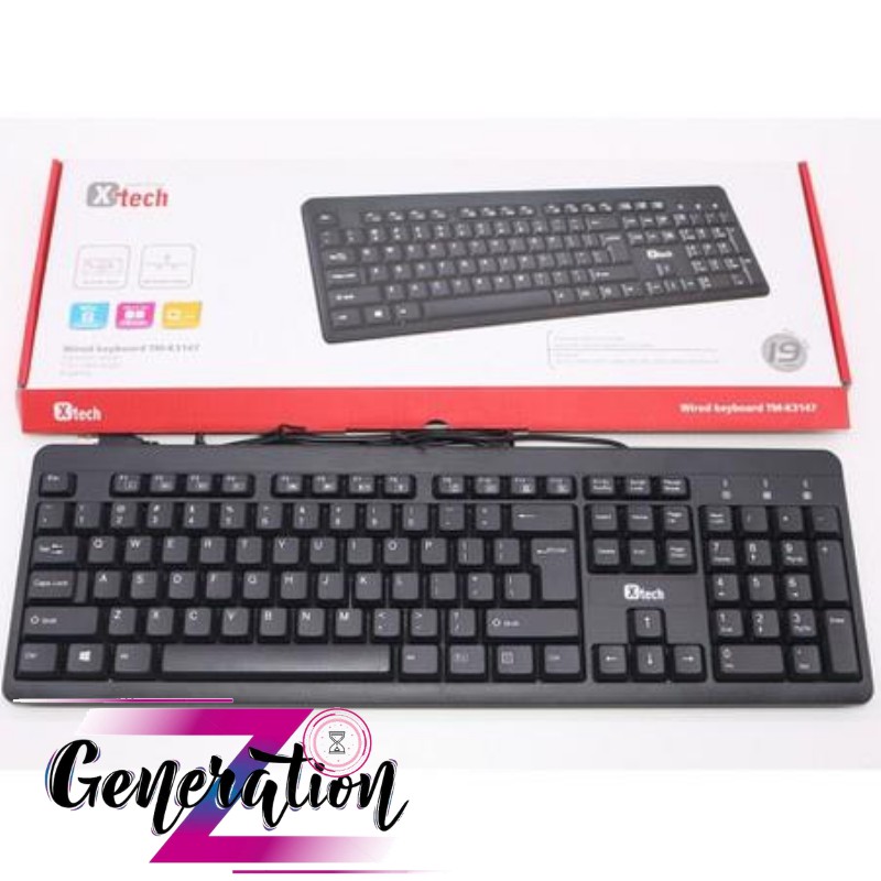 Bàn phím có dây X-Tech K3147