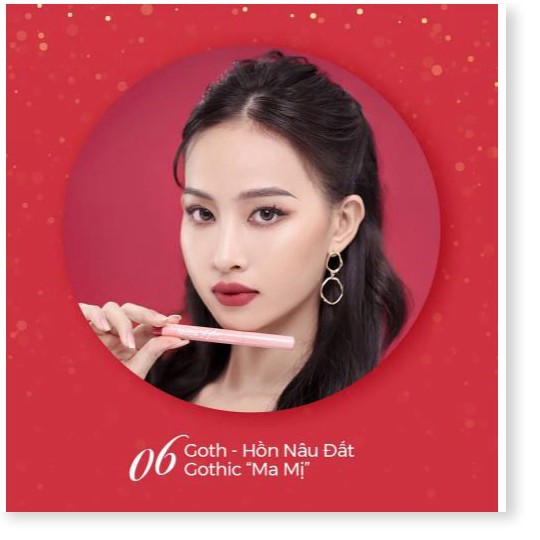 [Mã giảm giá] Son Bút Chì Mịn Lì, Lên Màu Chuẩn, Lâu Trôi Silkygirl Matte Styler Slim Lipcolor 1.4g