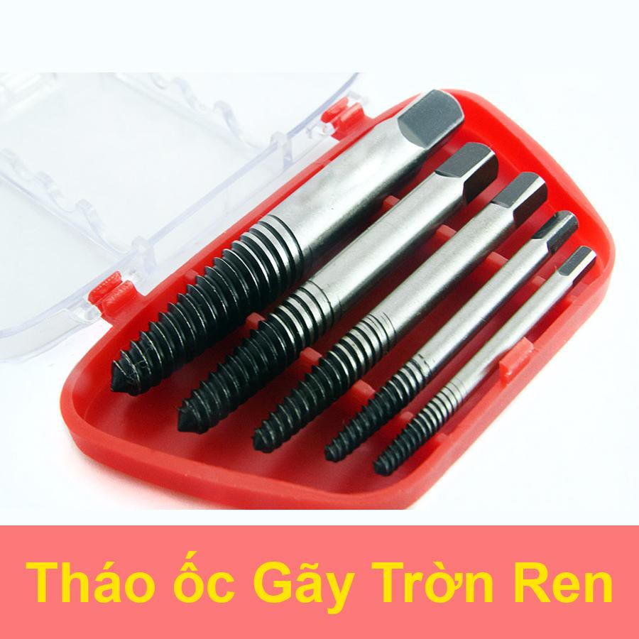 Bộ 5 Mũi Tháo Bu Lông Ốc Vít Gãy