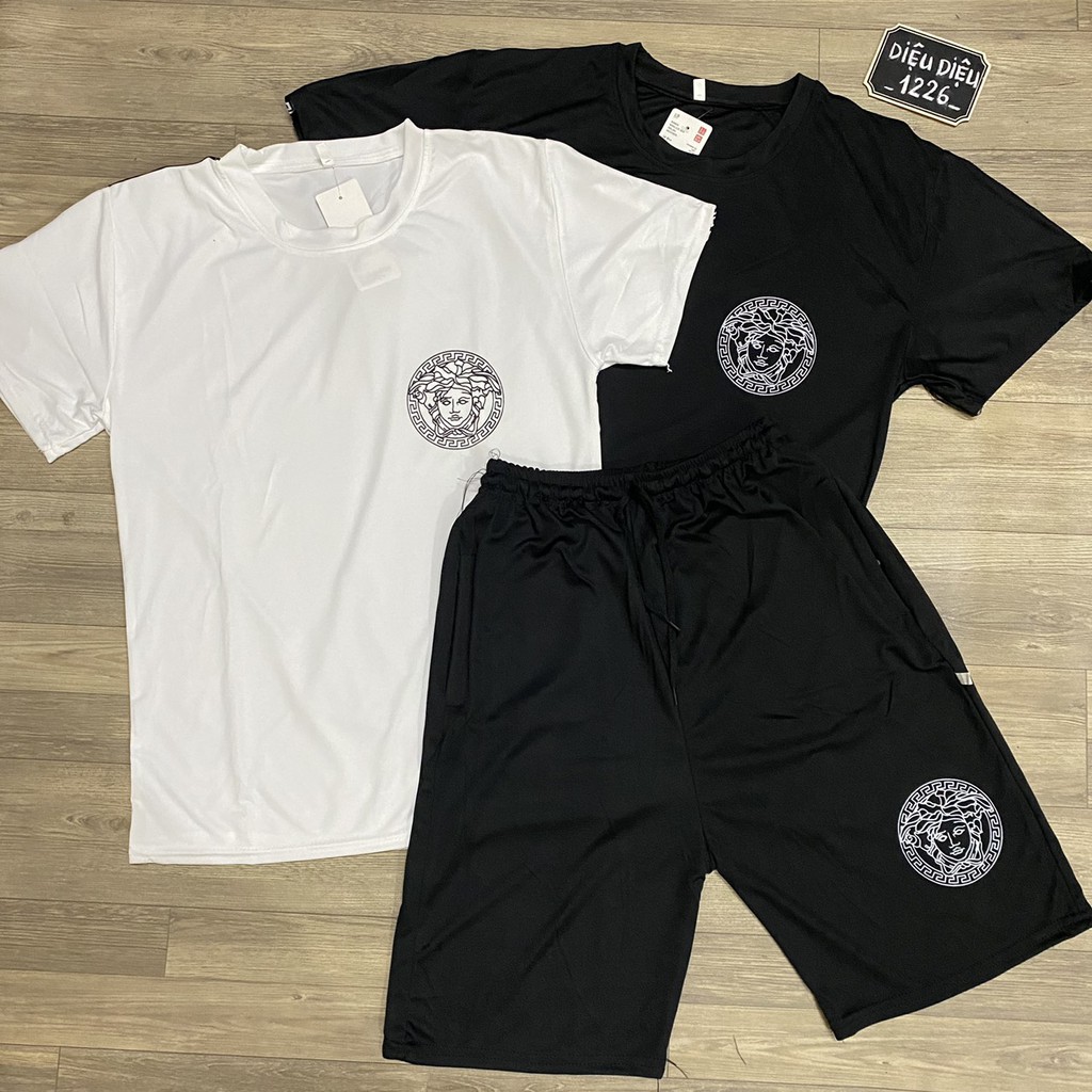 BỘ ĐỒ NAM MÙA HÈ THÊU VIỀN TRẮNG kèm ảnh thật - Diệu Diệu 1226
