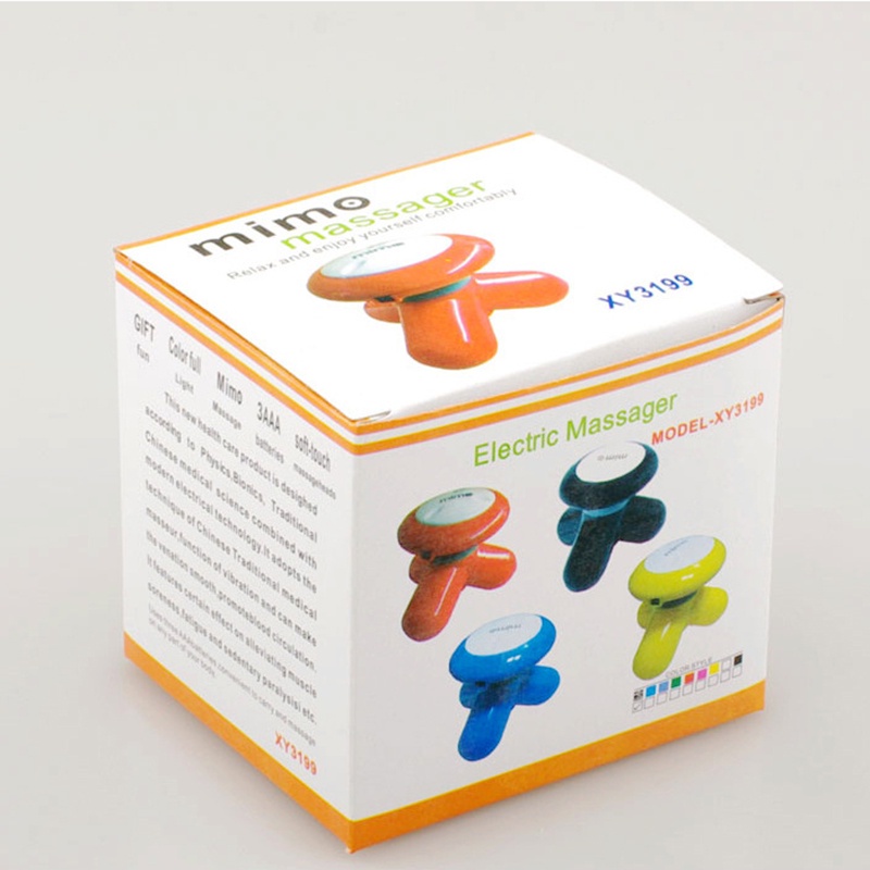 Máy Mát Xa Mini CR1 Hình Tam Giác Sạc USB Chất Lượng Cao