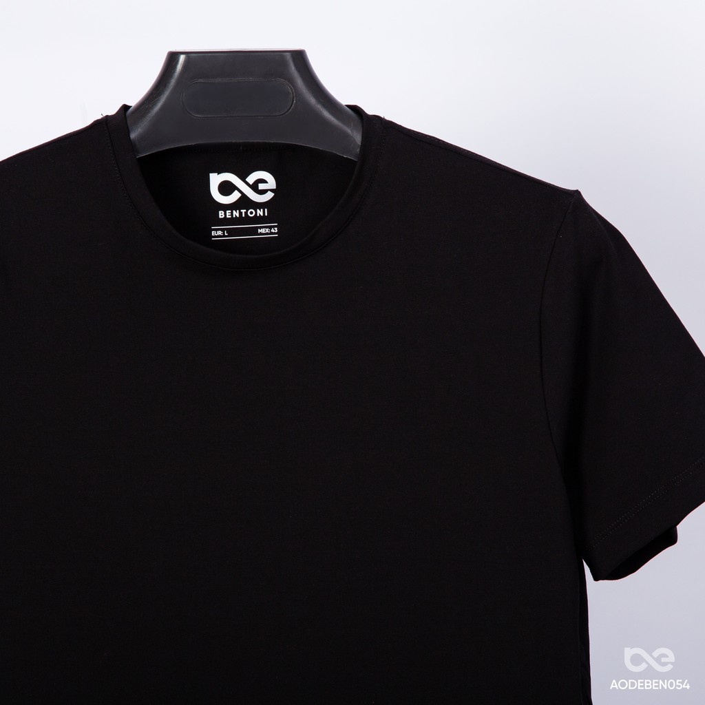 Áo thun nam cổ tròn Bentoni 4 màu trắng, đen, xám, đỏ vải cotton cao cấp co giãn - thấm hút tốt - Có big size | BigBuy360 - bigbuy360.vn