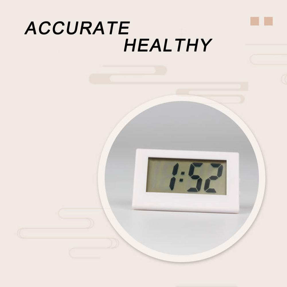 Đồng Hồ Điện Tử Màn Hình LCD Mini Để Bàn Cho Văn Phòng X7F0 O1I0 N1X5 O8N3