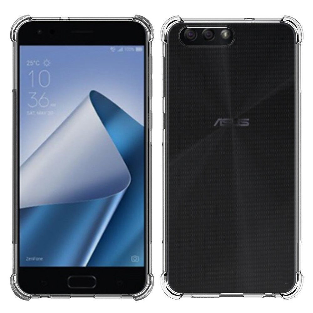 Ốp điện thoại TPU silicone trong suốt chống sốc cho ASUS Zenfone 4 MAX ZC520KL