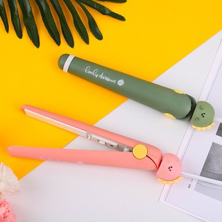 Máy Ép Tóc Mini Hình Chú Khủng Long Cực Cute 2 Màu