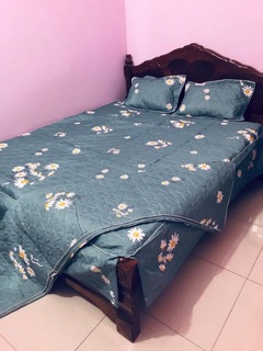 Sét chăn ga 5 món ga phủ trần bông