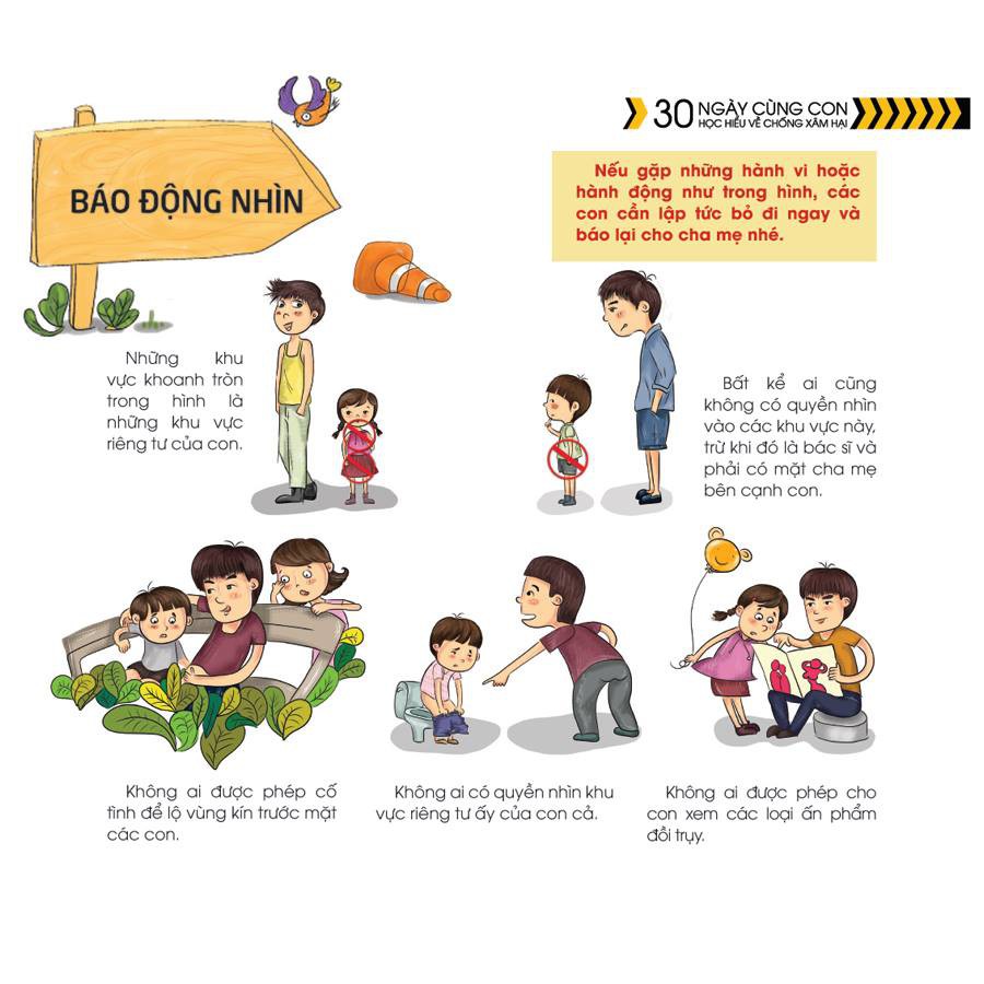 SÁCH - 30 ngày cùng con học hiểu về chống xâm hại