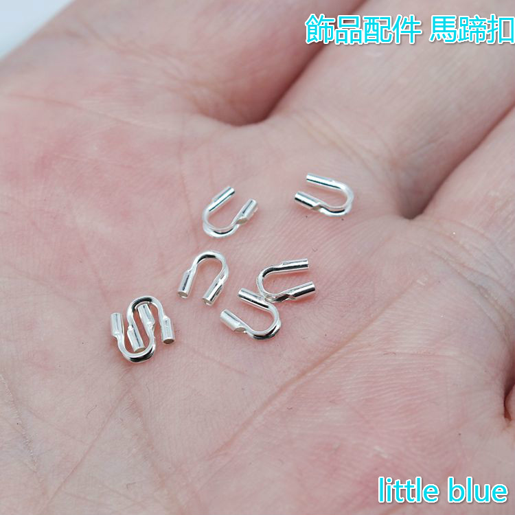 Vòng Tay Mạ Bạc 925 Khóa Chữ U diy