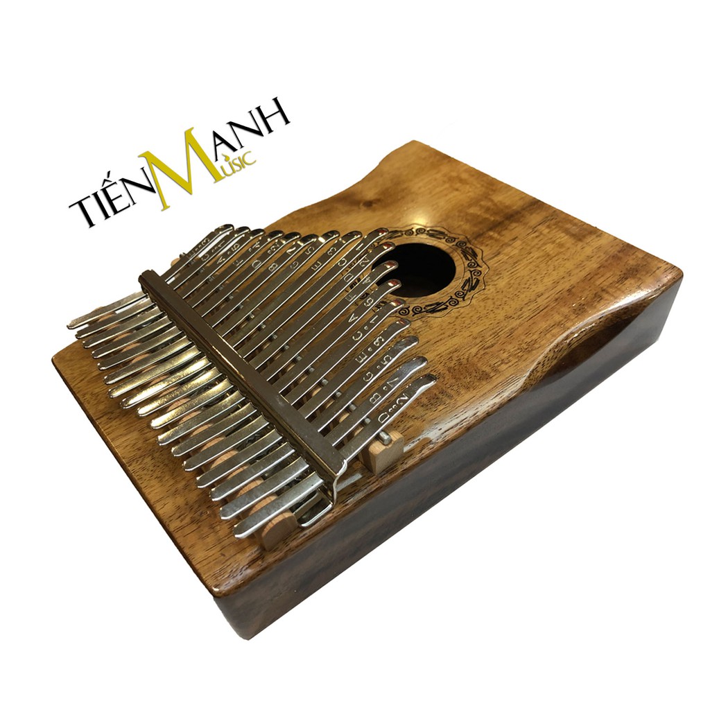 Đàn Kalimba 17 Phím Hluru KD-KO (Gỗ Koa, Tone C) - Chính hãng phân phối bởi Tiến Mạnh Music KDKO