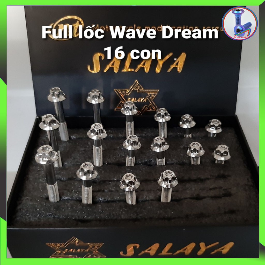 Ốc lốc máy  salaya wave nhỏ - dream full hai bên , ốc Salaya , ốc proti