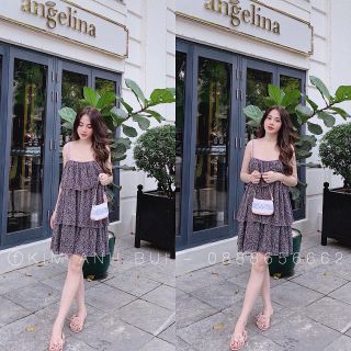 Váy Hoa Nhí 3 Tầng