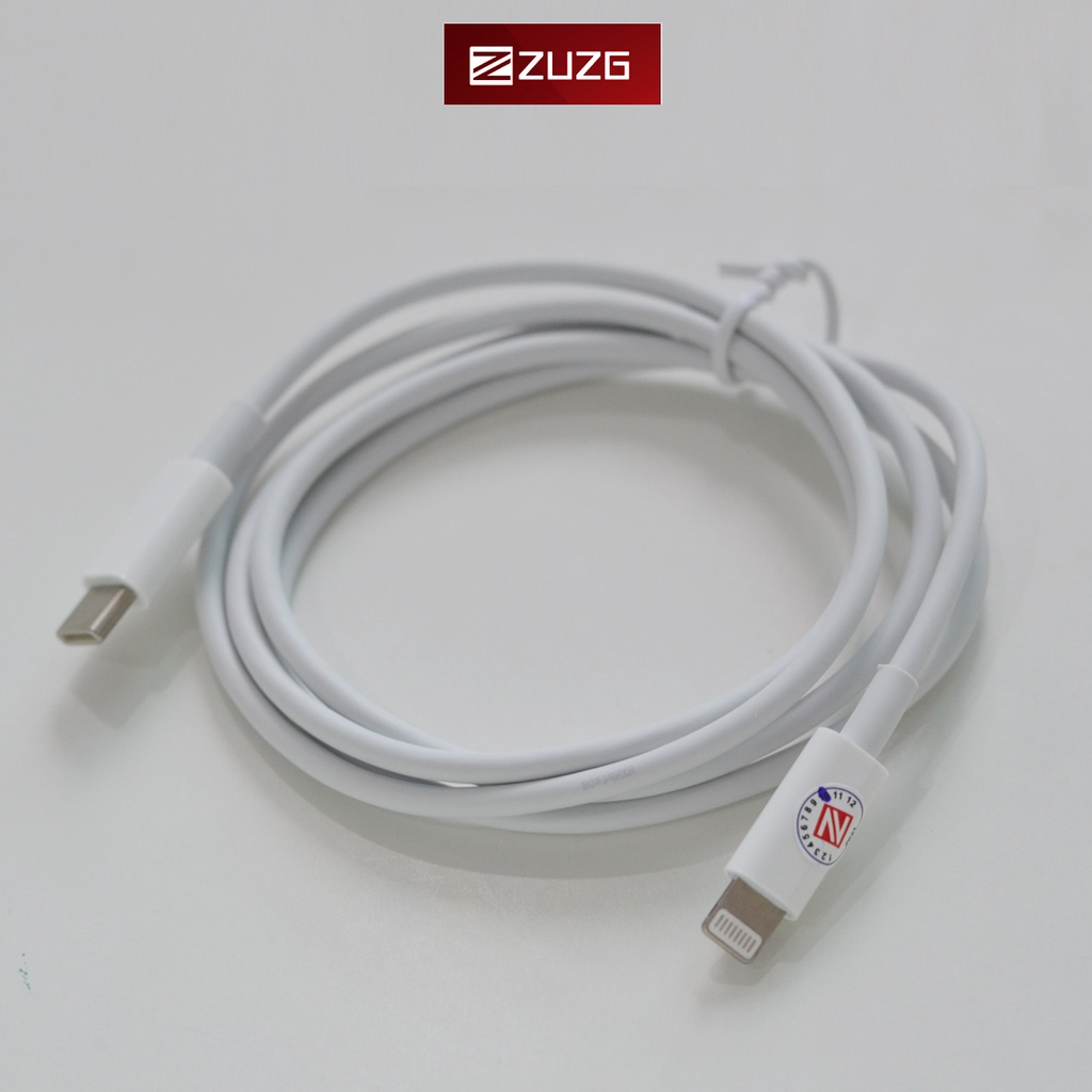Cáp sạc nhanh 18W Type C to Lightning PD01 - Hàng chính hãng ZUZG