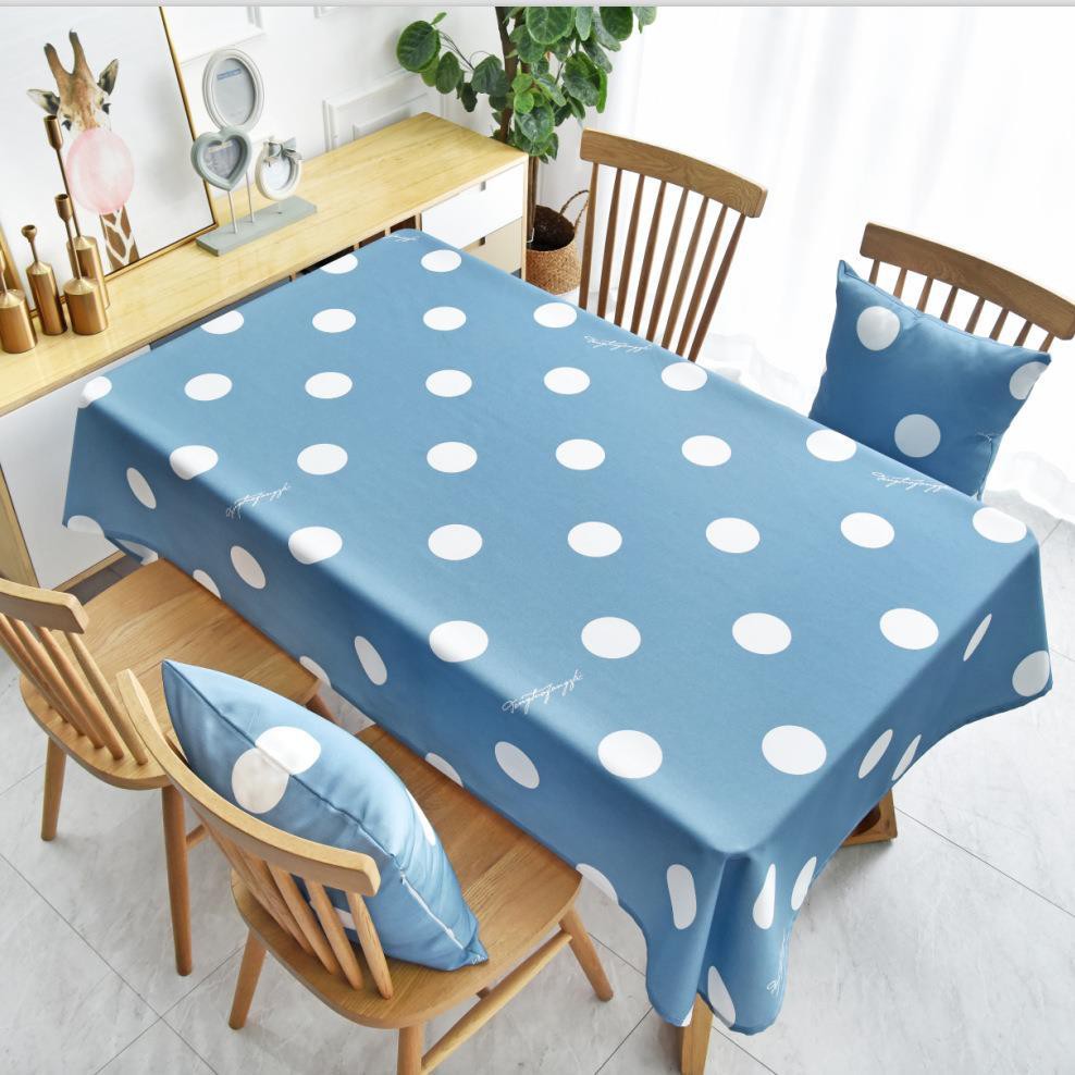 Web celebrity waterproof polka dot tablecloth tpu a undertakes to disposable oil hot cloth household northern wind