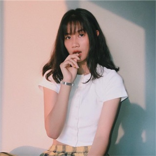 ÁO THUN BUTTON CROPTOP