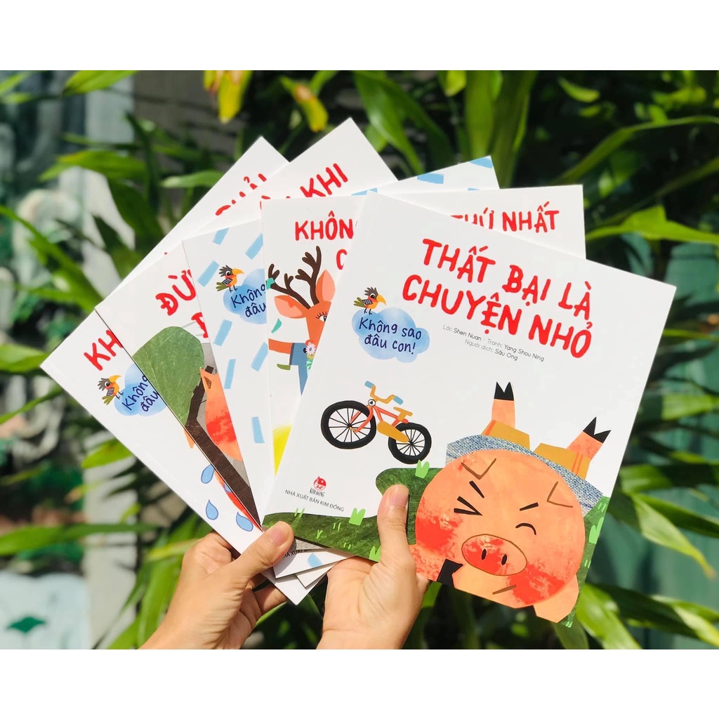 Học Liệu Cho Bé_Combo 5c_Thất Bại Là Chuyện Nhỏ, Dũng Cảm Xin Lỗi