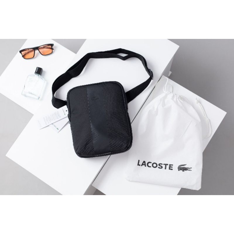 ( Hàng VNXK ) Túi đeo chéo Lacoste đựng vừa ipad mini