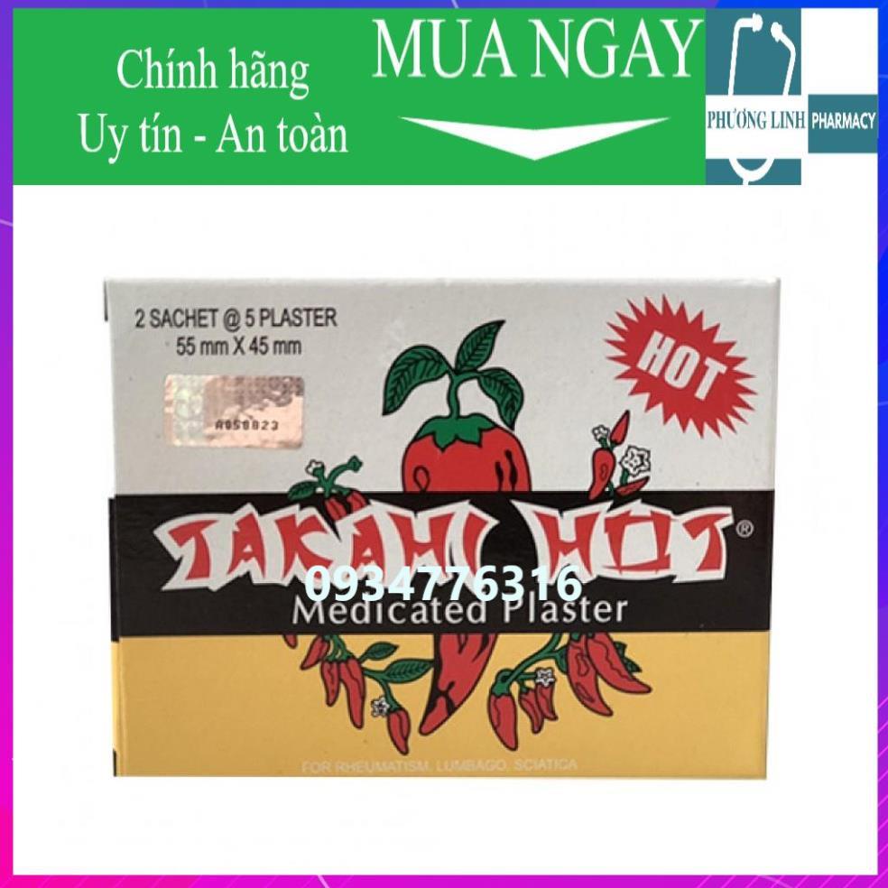 ✅ Miếng dán trái ớt Malaysia giảm đau cơ Hộp 2 miếng