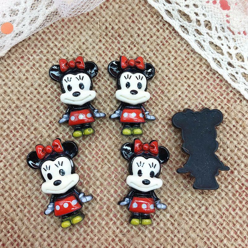 (BN112) charm chuột mickey nam/nữ nguyên liệu trang trí ốp điện thoại