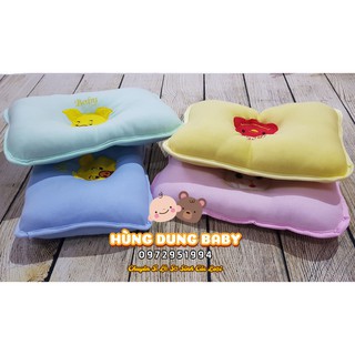 Gối sơ sinh cotton lõm [ Rẻ Vô Địch ]