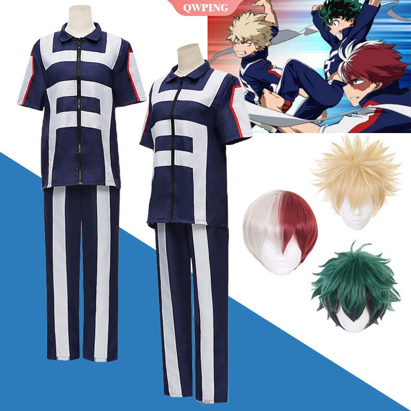 Costume Deku/Todoroki/Bakugo/Ochako - Đồng phục thể dục Bokuno hero - Học viện anh hùng [Miu Cosplay]