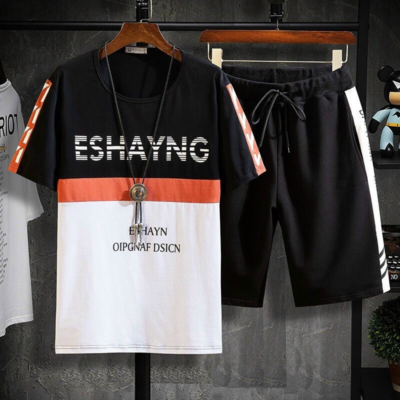 Bộ Thể Thao Nam Thun Lưới Mè 4 Chiều ESHAYNG KSS226