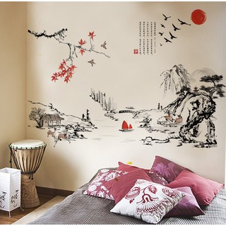 Decal dán tường nghệ thuật ABC1064