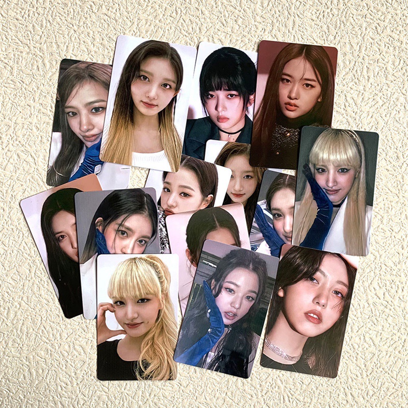 Set 6 tấm thẻ ảnh lomo hình nhóm nhạc Kpop Ive Eleven