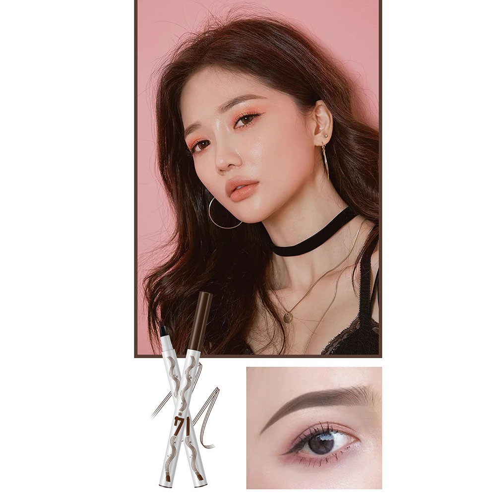 [Hàng mới về] Bút chì kẻ lông mày 4 tia Lameila không vết chống nước chống mồ hôi lâu trôi | BigBuy360 - bigbuy360.vn