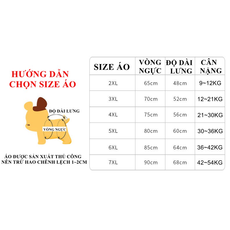 Áo SIZE BIG Cotton Cho Thú Cưng  LỚN❤️ Quần Áo Thiết Kế Cho Chó❤️ Thoáng Mát Y0105